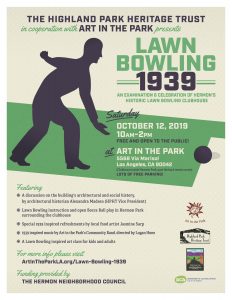 Lawnbowling 1939 poster